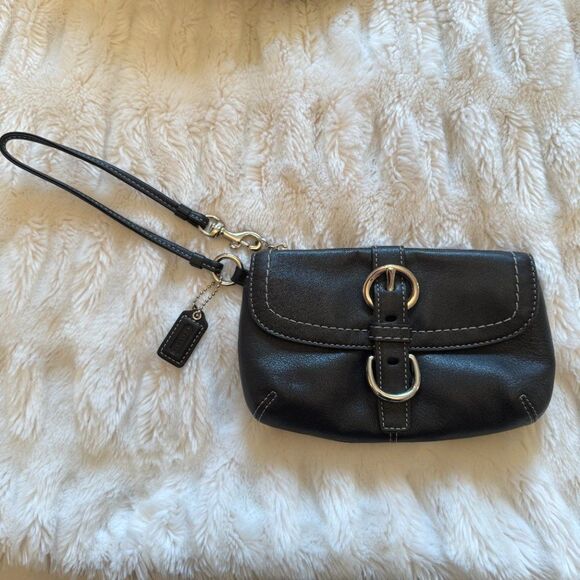 Coach Black Leather Wallet - Picture 10 of 10